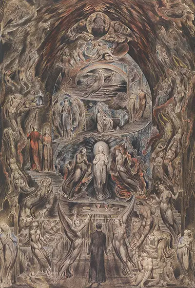 Epitome of James Hervey's Meditations among the Tombs William Blake
